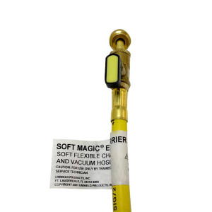 Manifold Hose 72 Uniweld H6smbey H6BVY Cfc/Hcfc/Hfc/R410 Yellow 45 Bend With Valve