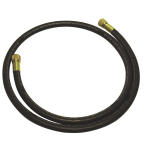 Uniweld 90502 Refrigeration Hose 60 in Black Heavy Duty Soft Magic 3/8 in SAE Connection