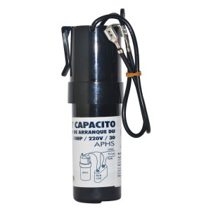 Appli Parts Relay de Arranque, Capacitor y Termico amplificador de potencia para aire acondicionado de 1/12-10 HP y compresores de refrigeracion 110-220 Voltios 1 Ph hasta 300 porciento de torque APHS-5