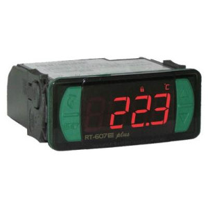 Controlador Electronico Temperatura Y Programador Horario Sitrad Compatible 1 Sensor 12/24v Full Gauge Rt-607el Plus