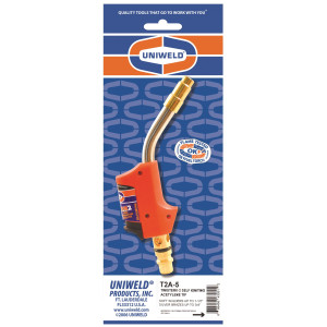 Uniweld T2A-5 Boquilla para Soldar con Acetileno Twister, Solda cobre de 1/4 a 1-1/2 pulg