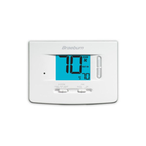 Termostato Braeburn 1020, 1h/1c No-Programable, C / F, Display 3" Termostato Braeburn 1020, 1h/1c No-Programable, C / F, Display 3"