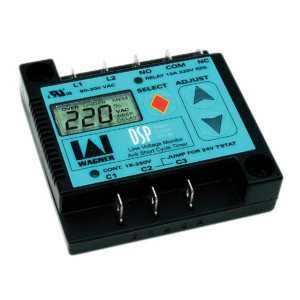 Wagner DSP-1 Monitor de Fase Monofasico digital 90 to 300 Volts Input 18 to 250 Vac DSP-1 Intertek 3190890
