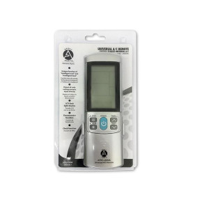 Appli Parts APRC-2000A Universal Air Conditioning Remote Control, 3 in Backlit LCD, Celsius and Fahrenheit, Sleep Function, Timer, 2,000 Frequencies 