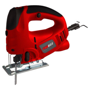 Sierra Caladora Promaker PRO-SC800 Voltaje - Frecuencia 120V - 60Hz Potencia 800W Velocidad 800-3000cpm Angulo de corte 0-45 Capacidad de corte 100mm (madera) 10mm (metal) Cable 2m