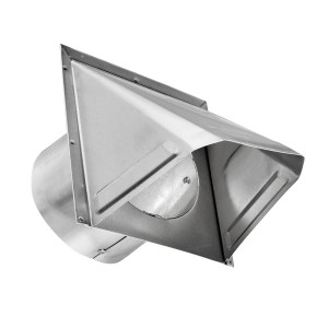 Lambro 110A Aluminum Preferred Hood Vent, 4 inch