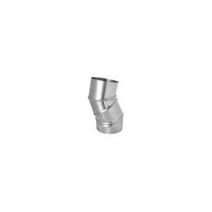 Lambro 433 Aluminum Adjustable Elbow 90 Degree 6 inch 