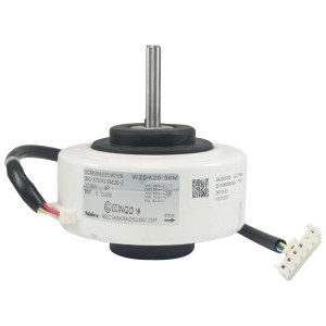 Motor Ventilador Unidad Interna aire acondicionado Mini Split Motor DC 160V ZKFP-20-8-5 RoHS remplaza WZDK20-38M 202400300541, 11002015006201, 11002015000031 sirve ecox