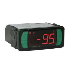 Controlador Electronico Congelacion 2 Sensores, 3 Salidas, 2 Entrada Digital, Datalogger 12/24v (Sitrad Compatible) Full Gauge Tc-900el Log