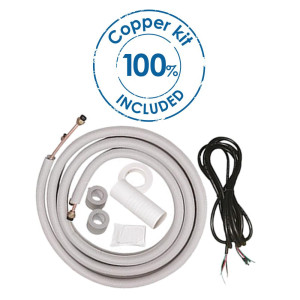 Mini Split De Pared 12.000btu R410 Frio / Calor 110v/60hz/1ph Inverter Hasta Seer 22 Hspf11.2 Cr.Rg57 Wifi Opcional Ahri Cert.9038989/ Etl Ecox Edem012h22a