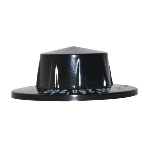 Robertshaw Black Dial 2-1/4 in diameter 200 to 550 F For Range Thermostat Ea5-7-36, 40-377