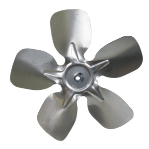 Acme 31005 Aspa de Aluminio 10 pulg con Buje de 5/16 pulg, angulo de ataque 40, Rotacion CW, CFM 810, Buje en el lado de Succion