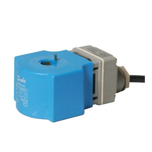 Danfoss 018Z0291 Bobina para Solenoide 24 VDC, 60 Hz, 23 W, IP65, BL024D, Cable de 2 m