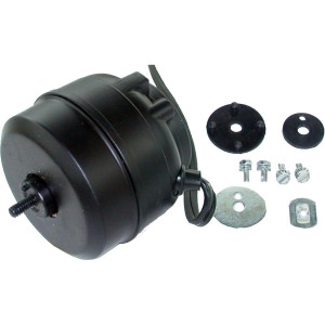 Appli Parts Motor Ventilador 9W 230V 50/60Hz 0.31A 1550RPM, giro del motor CWLE, remplazo para motor GE, modelo APFM-92G, incluye tornillos y tuercas y soportes de goma Referencia NUV-G009-2 