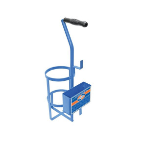 Uniweld 515 Carro para Transporte de Tanques con Bandeja, 1 Tanque, 20 Cu.Ft., Nitrogeno