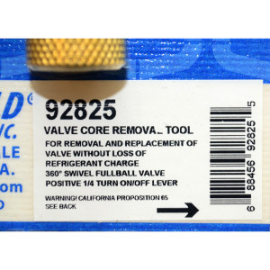 Uniweld 92825 Valve Core Removal Tool