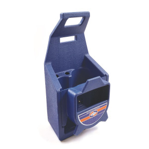 Uniweld 511 Molded blue plastic carrying stand for 1 MC tank or 1 disposable fuel cylinder and 1 R-Oxy tank