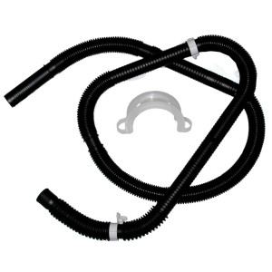 Whirlpool WPW10096921 Genuine OEM Drain Hose with Housing and Retaining Clips
Fits: 8559373 280162 8559374 W10141705 W10127860 W10122138 W10138068 W10138510 W10096921

