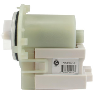 Appli Parts APDP-851A Motor Bomba Drenaje Lavadora 85 W, 110 V, 60 Hz, 4681EA2001T Compatible con LG 4681EA2001D, 4681EA1007D, 4681EA1007G, 4681EA2001N