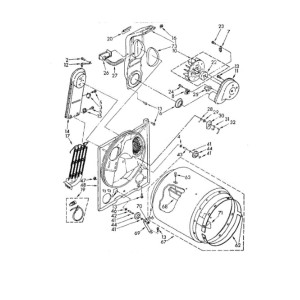 279769 Appli Parts Termico Secadora 279769AP Compatible with Whirlpool 279548 3387812 3389946 3398671 695563 3977394 80001 2004