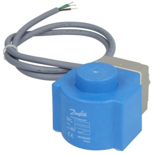 Danfoss 018F6265 Solenoid Coil 24V 60 hz 10 W with Cable