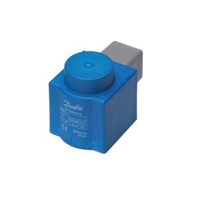 Danfoss 018F6189 Bobina para Solenoide 220 V,60 Hz, 13 W, IP20, BE220BS, DIN Spades
