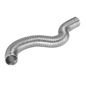 Lambro 310 Flexible Semi-Rigid Aluminum Duct 8 inch X 8 ft