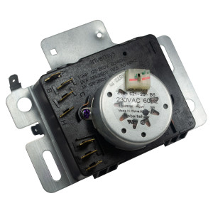 Whirlpool W10857612 Genuine OEM Dryer Timer 230 V, 60 Hz
Fits: W10745655 W10436308 W11043389 WPW10436308
