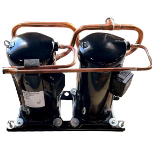 Copeland Scroll Tandem Compressor 12T 144.000Btu 2 6TN compressors 380V/50Hz 460V60Hz A/C R22 ZRT144KCE-TFD Copeland Scroll Tandem Compressor 12T 144.000Btu 2 6TN compressors 380V/50Hz 460V60Hz A/C R22 ZRT144KCE-TFD