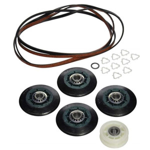 Whirlpool 4392067 Kit Reparacion Secadora  Incluye Polea 279640, Rueda W10314173, Correa 661570  Sirve 80047 2015 4392067RC 587637 