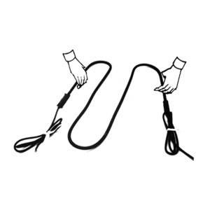Acme 2045 Resistencia flexible para descongelacion de serpentines de evaporador y bandejas de drenaje de condensado 300 W 120 V 2.5 A Longitud de la funda 45 pulgadas Longitud calentada 31 pulgadas