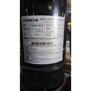 DC inverter scroll compressor E656DHD-65A2Y Hitachi 65-200V 20-200Hz R410A  9000W F102006 