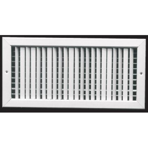 Rejilla De Inyeccion De Aluminio Blanco, Dv12x10