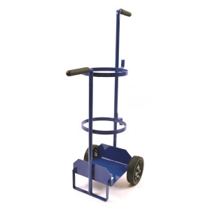Uniweld Nitrogen/Co2 Carrying Stand with wheels - 55 Cu. Ft. Model 517 UPC 30014