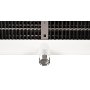 Danfoss 114U0001 Evaporador Optyma MBP 7K Btu/hr a 25F SST R404 Descogelamiento Natural 6FPI Perfil Bajo 1 x Ventilador Axial ECM 300mm DACC RX L070.1A4/A1 230v/1ph/60hz
