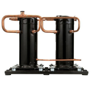 Copeland ZPT166KCE-TFD Scroll Tandem Compressor 166.000Btu Consists of 2 ZP83KCE-TFD compressors 460V/3Ph/60Hz for Air Conditioning R410