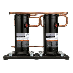 Copeland ZPT166KCE-TFD Scroll Tandem Compressor 166.000Btu Consists of 2 ZP83KCE-TFD compressors 460V/3Ph/60Hz for Air Conditioning R410