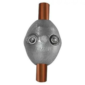 A/C Zincs ACZ-1/2 Granada anti-Corrosion de tuberia de 1/2 pulg
