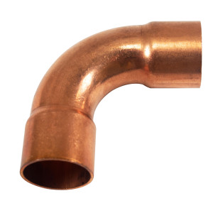 Appli Parts AP-C034L Codo de 90 grados giro Largo 3/4 in, Accesorios de tuberia de cobre CxC Conexiones soldadas para aplicaciones de refrigeracion, aire acondicionado y plomeria Tuberia ACR y tipo L