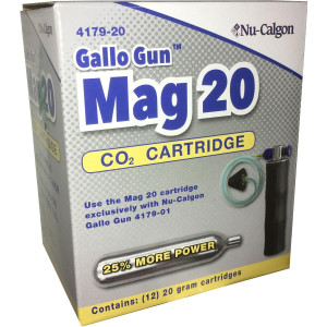Nu-Calgon 4179-20 Cartucho Co2 20gr para Pistola Gallo 