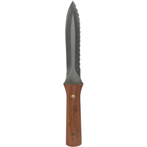 MA-Line MA-KN74HD Duct Board Knife and Sheath. Stainless Steel Blade. Smooth on 1 side.  Serrated on the Opposite Side