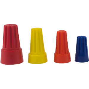 MA-Line MA06295P Teminal de Rosca Variados Incluye 100 Azules, 65 Naranja, 45 Amarillos, 30 Rojos