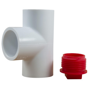 MA-Line MA-31348 PVC Clean out Tee 3/4in