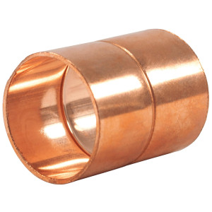 Appli Parts AP-A118 1-1/8 pulg Anillo de Cobre Accesorios de tuberia de cobre CxC Conexiones soldadas para aplicaciones de refrigeracion, aire acondicionado y plomeria Tuberia de cobre ACR y tipo L