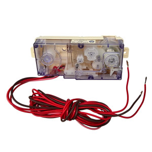 Appli Parts 83028 Timer Washing Machine 4 Cables 2 Knobs, Clear, replaces LG, Samsung, Daewoo, Nisato, Daka, Sankey, Pulley, Hitachi y otras marcas