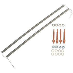 GE WE11X260 Resistencia para Secadora  Reemplaza WE11X0045 WE11X0051 WE11X0057 WE11X0060 WE11X0260 WE11X45 WE11X51 WE11X57 WE11X60R
