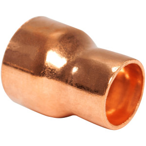 Appli Parts AP-R078058 Reductor de Cobre de 7/8x5/8 pulg Conexiones CxC soldadas para aplicaciones de refrigeracion, aire acondicionado y plomeria Tuberia de cobre ACR y Tipo L