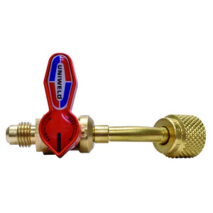 Uniweld MECT14 Extractor de Nucleo de Gusanillo o valvula de Servicio con puerto de 1/4 pulg, compatible con multiples refrigerantes MaxEvac  92838