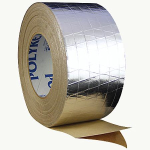 Foil Skrim Kraft Tape 3 in X50 yd Polyken Fsk Reinforced