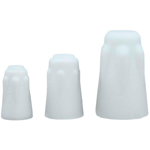 MA-Line MA-PWN46 Conectores para Cable de Porcelana. Kit de 46 Conectores. Incluye 15 Pequenos, 25 Medianos, 6 Grandes